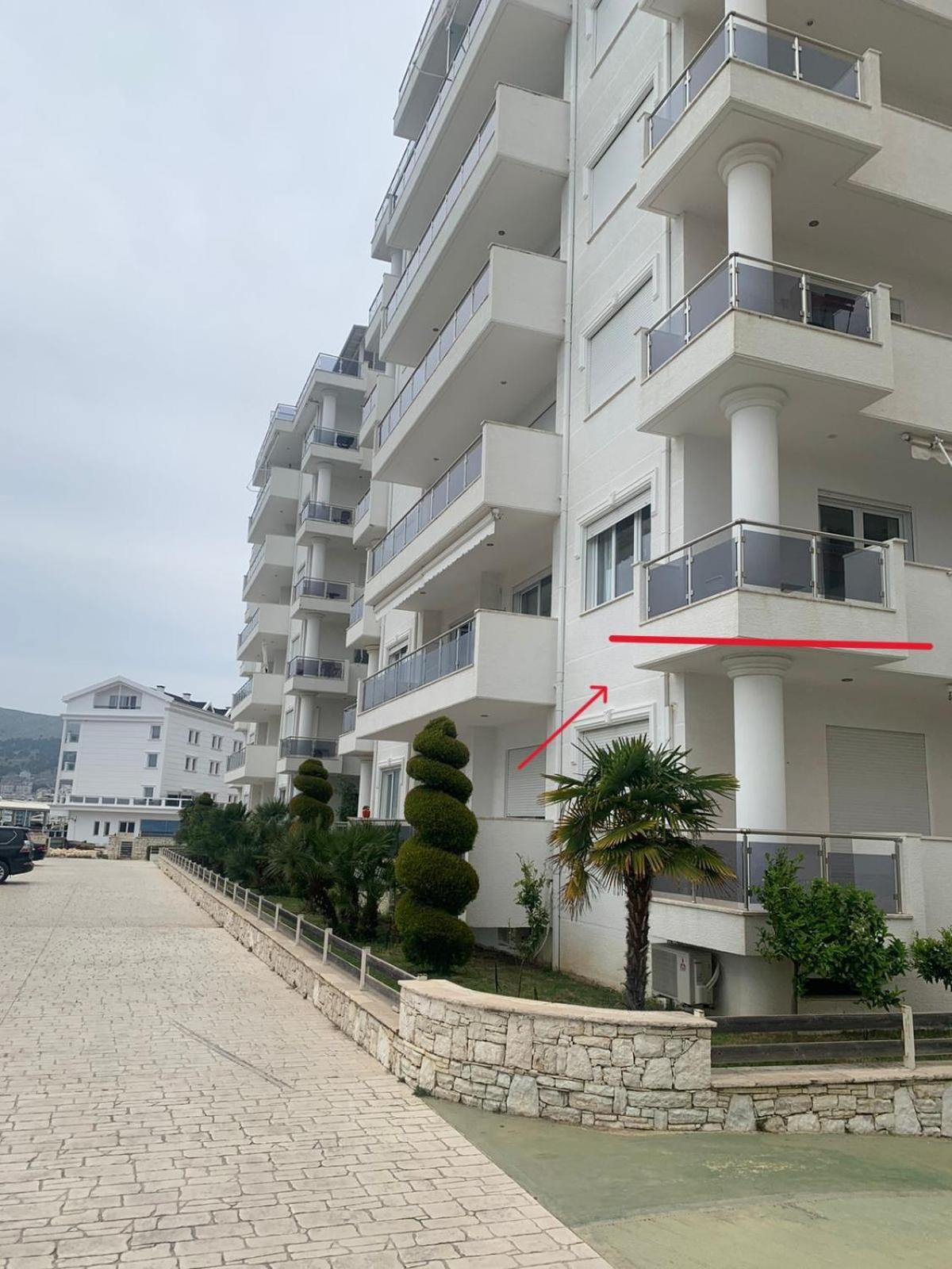Loli Apartment Luxury White Residence Sarande Exterior photo